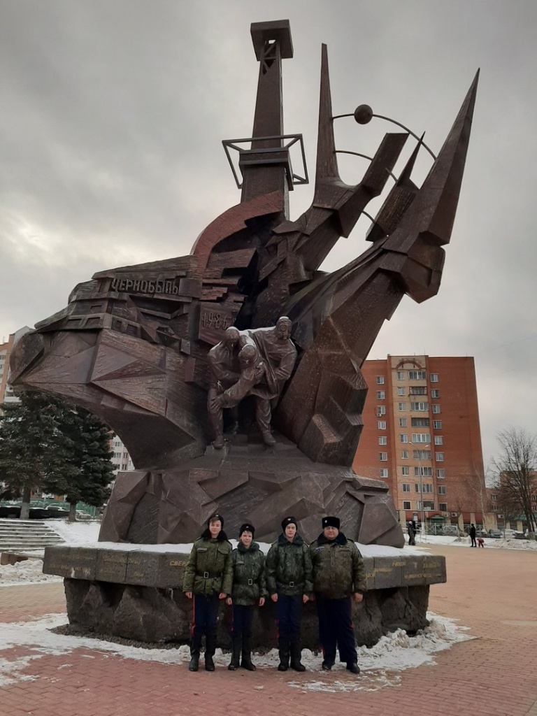 "Селятинский рубеж" посетили калужские кадеты