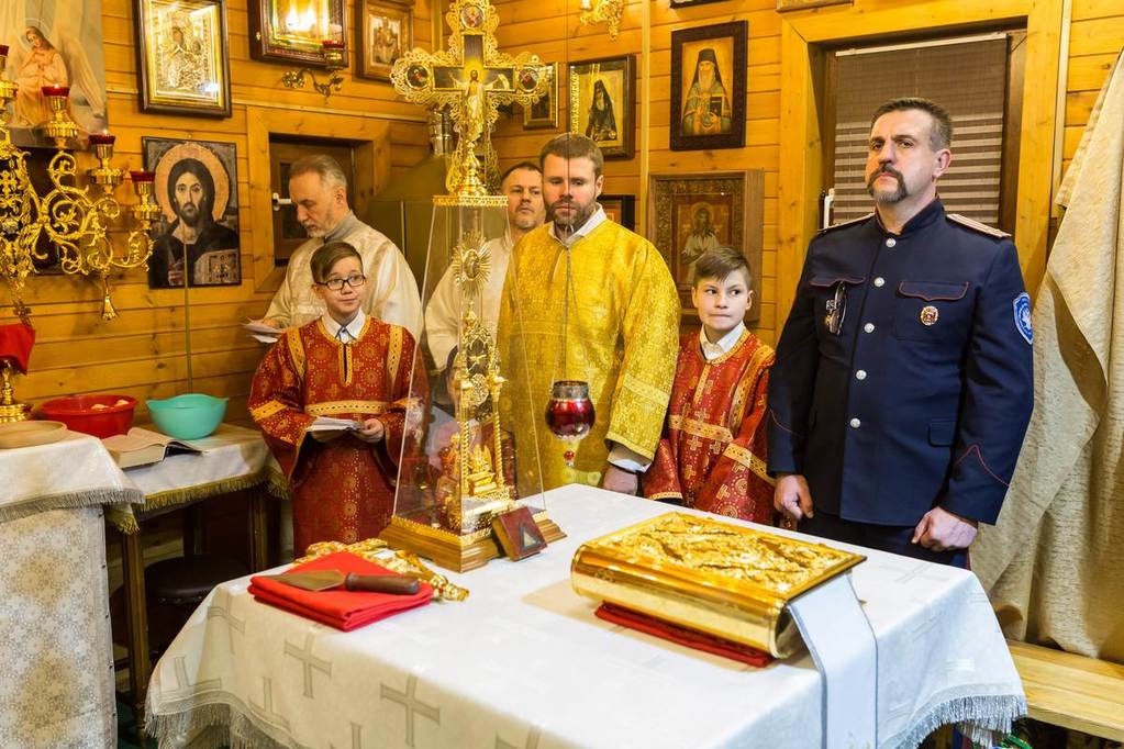Празднование Рождества Христова в храме св. равн. кн. Владимира при МПКУ им. М.А. Шолохова
