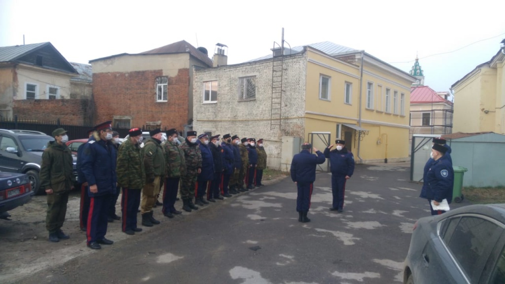 Казаки Западного окружного казачьего общества ВКО ЦКВ первыми пришли на помощь жителям Тульской и Рязанской областей