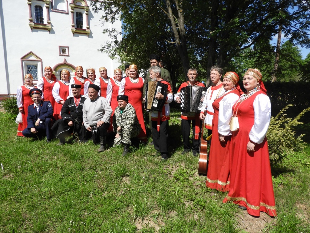 Воинский казачий праздник в Трубино