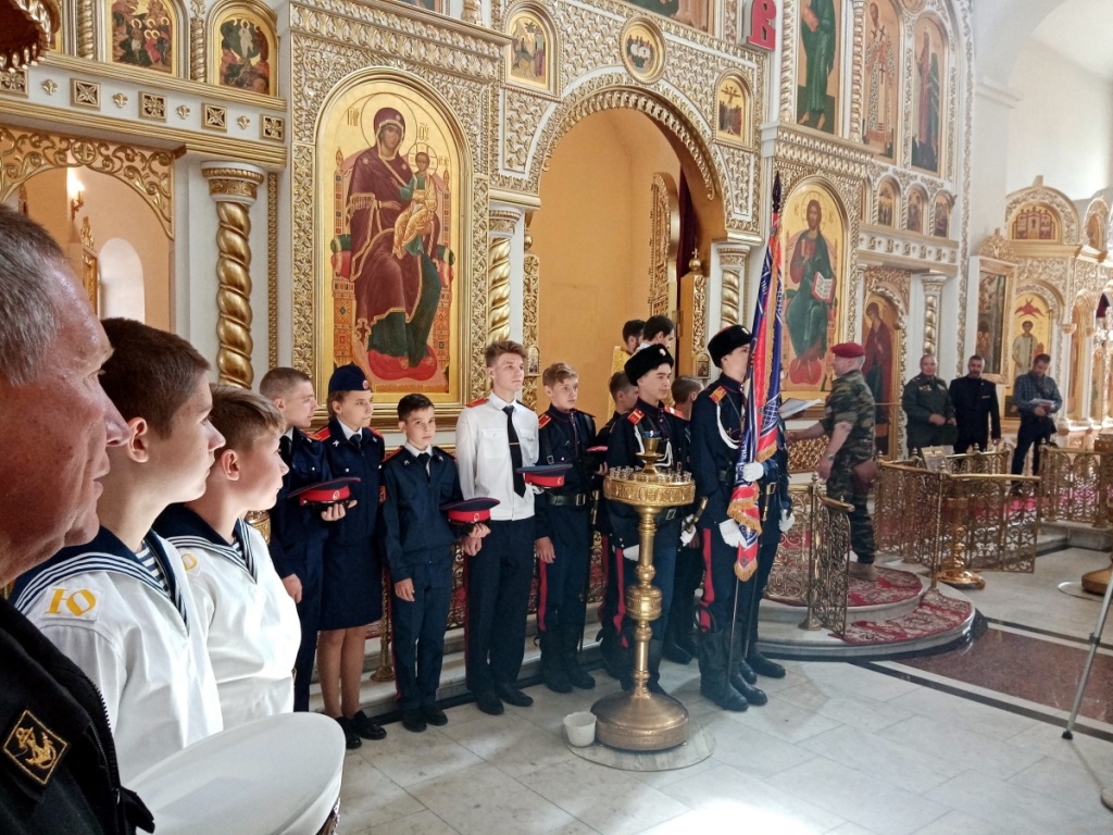 Присяга в День Российского Флага