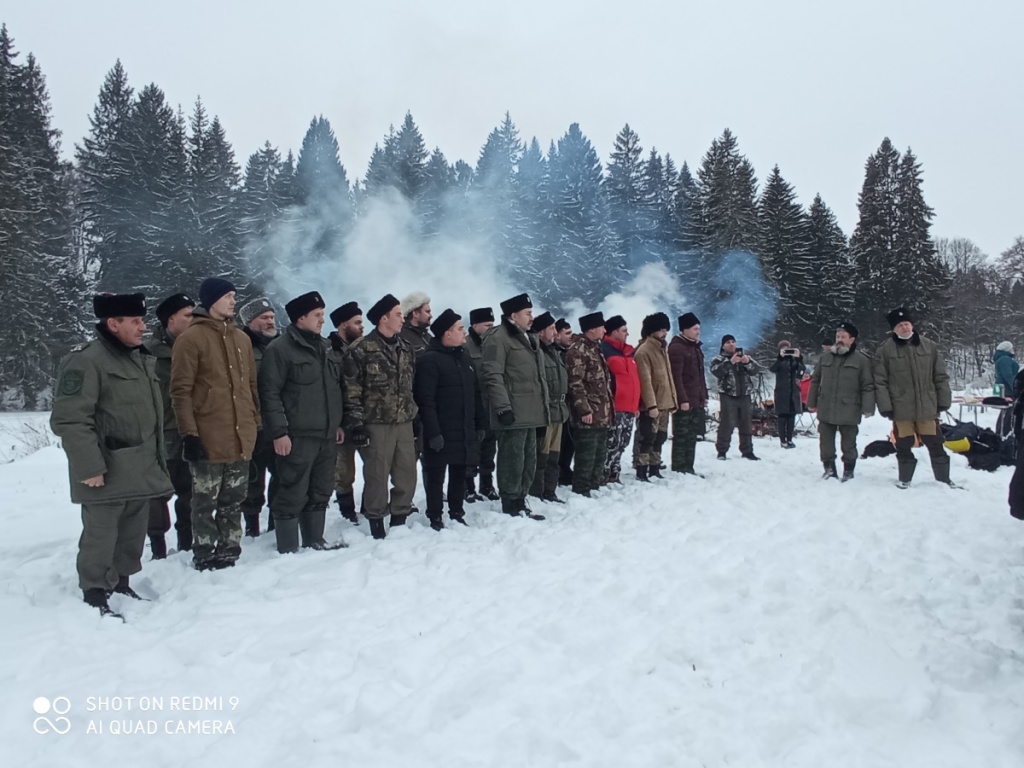 Зимние военно-полевые сборы казачьей молодежи