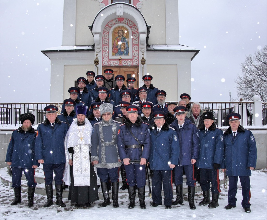 Верстание казаков в Никольском храме д. Дарьино Верстание казаков в Никольском храме д. Дарьино