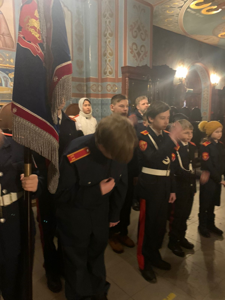 Помолились за души безвинно ушедших..
