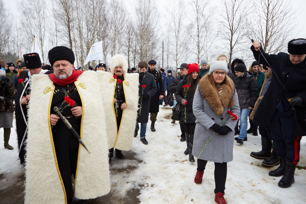 Памятная акция, посвященная подвигу казаков при обороне Москвы в ноябре 1941 года Памятная акция, посвященная подвигу казаков при обороне Москвы в ноябре 1941 года