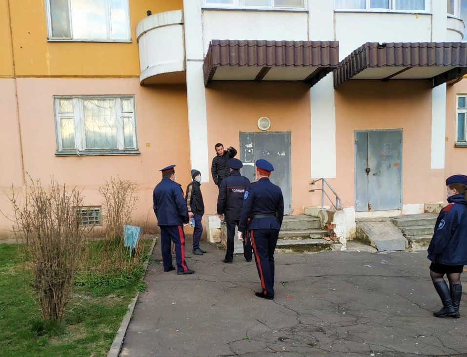 Солнечногорские казаки продолжают патрулирование своего округа