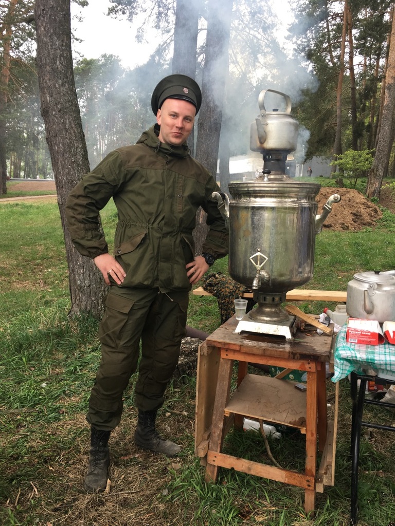 Казаки СКО Серпуховского района побывали на мемориале павшим воинам в г. Кременки