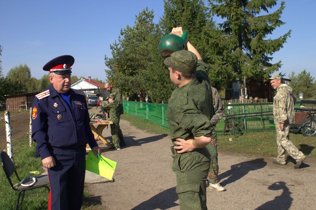 Тверские казаки встретились на Сборах