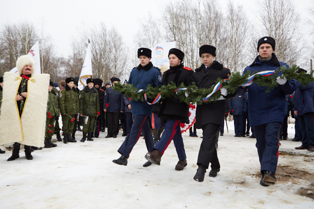 Памятная акция, посвященная подвигу казаков при обороне Москвы в ноябре 1941 года