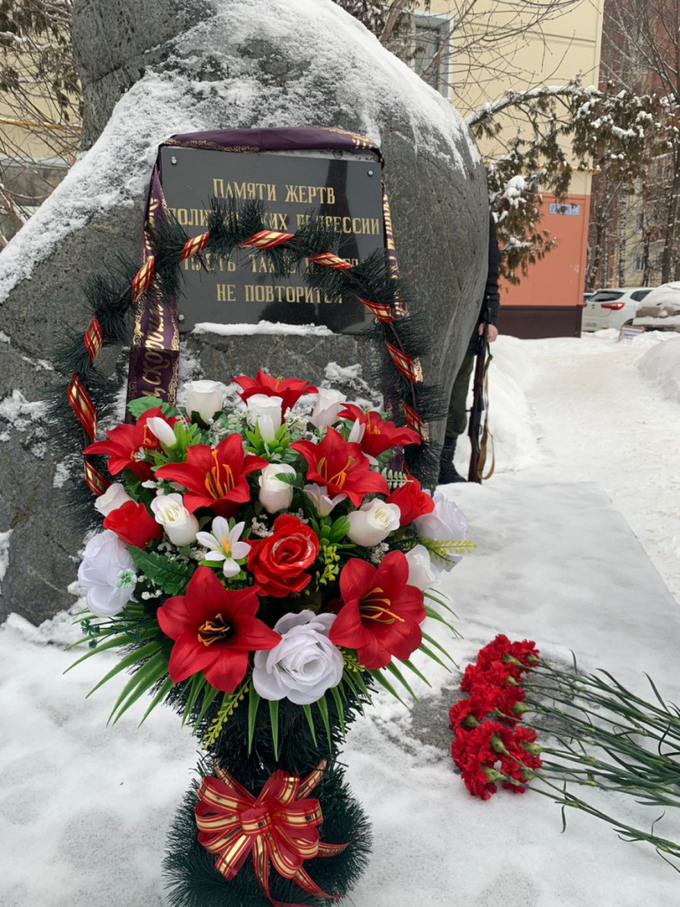 Помолились за души безвинно ушедших..