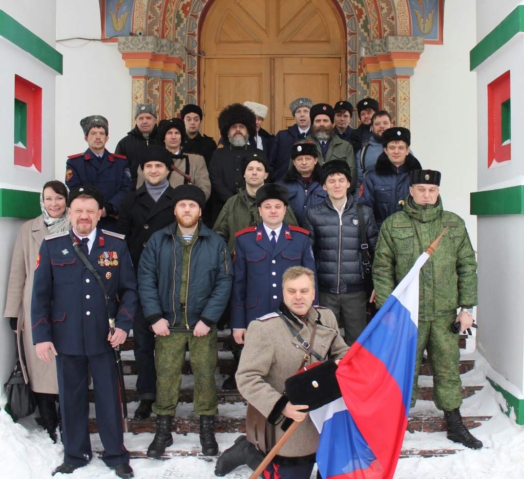 "Заповеди Христовы всегда были написаны на казачьих стягах». В Москве прошел обряд освящения оружия