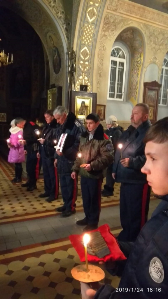 Панихида в Павловском посаде
