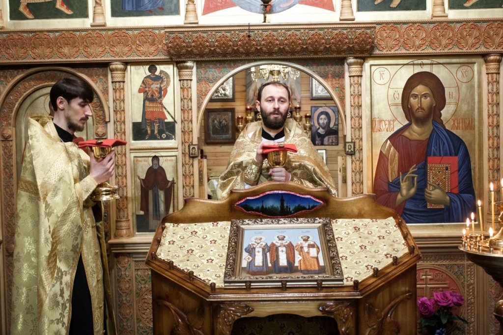 Кадетская Литургия 8-х и 10-х классов Московского президентского кадетского училища им. М.А. Шолохова