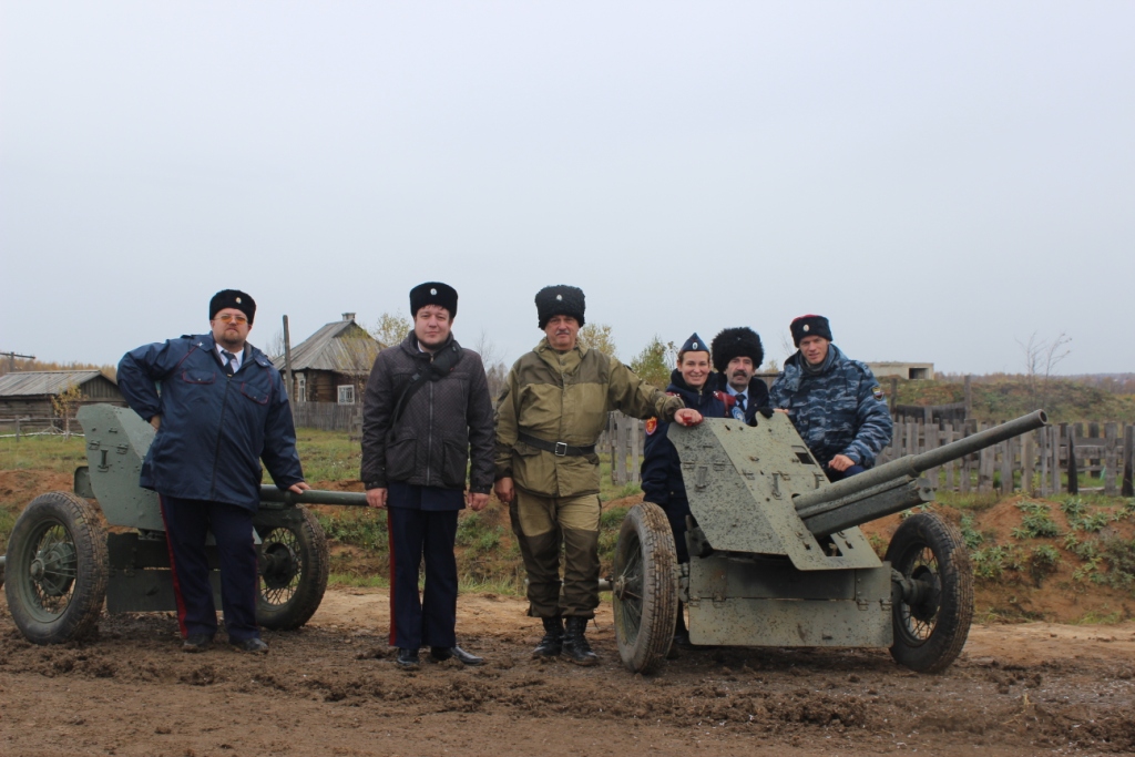 На кинокомплексе «Военфильм-Медынь» прошла военно-историческая реконструкция, посвящённая подвигу Подольских курсантов