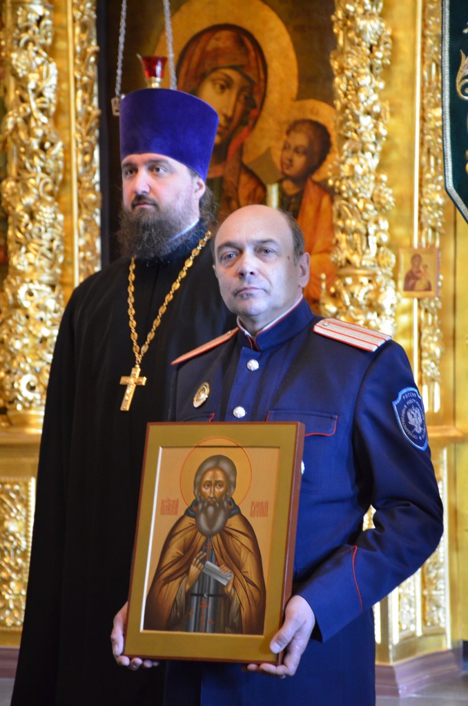 Теперь подмосковных казаков оберегает сам Сергий Радонежский