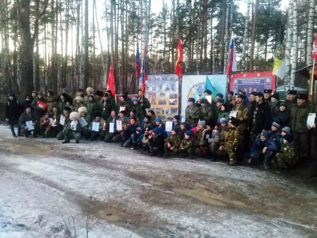 Первые зимние военно-полевые сборы казаков и православной молодежи