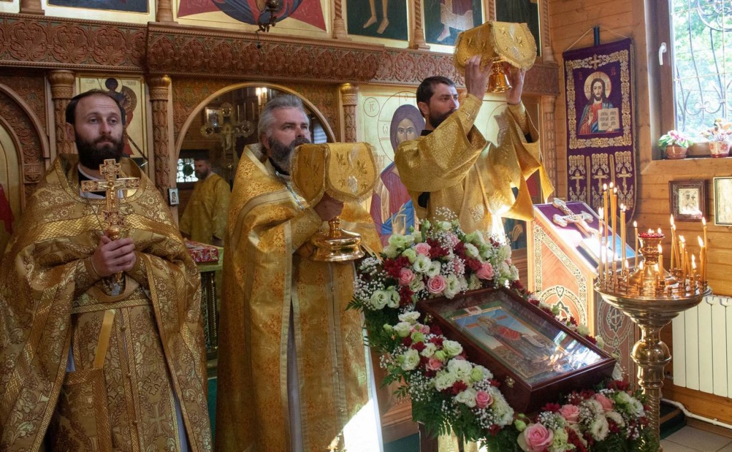 Престольный праздник в храме св. равноап. кн. Владимира при Московском президентском кадетском училище им. М.А. Шолохова войск национальной гвардии РФ