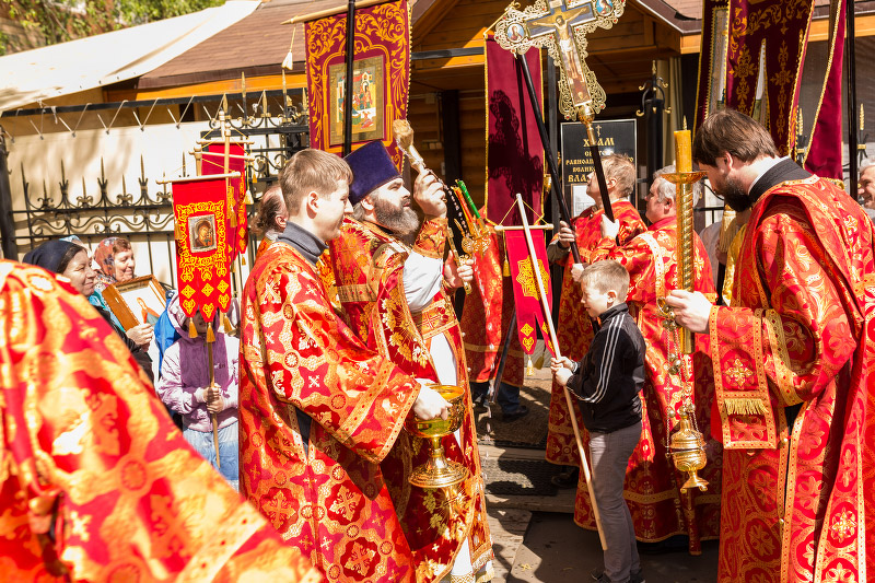 Малый престольный праздник в храме св. равноап. кн. Владимирапри МсККК им.М.А. Шолохова