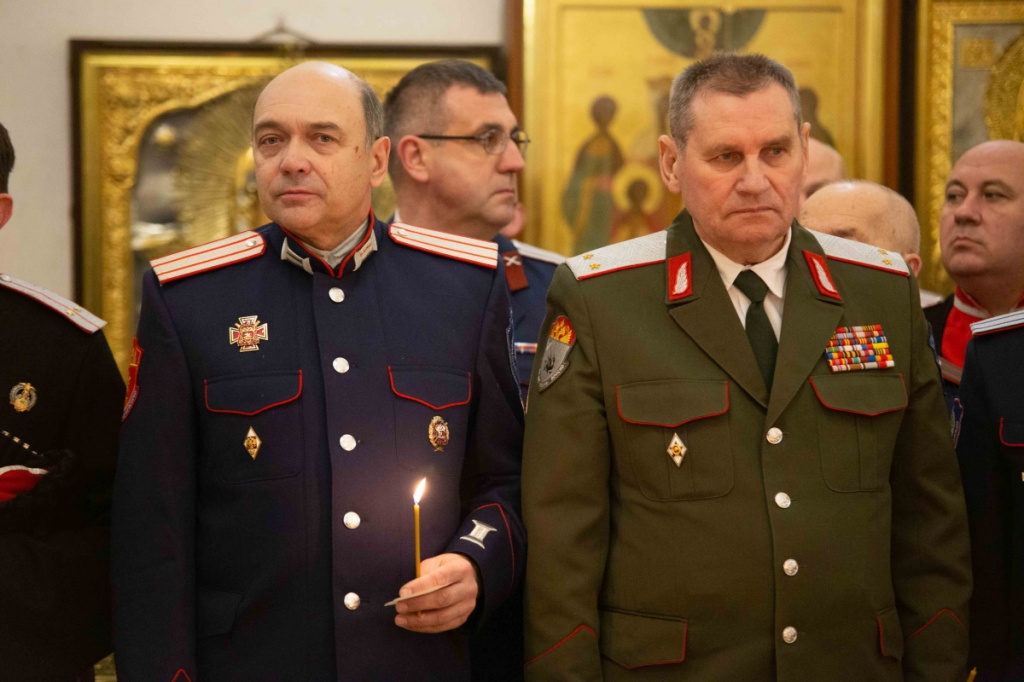 Настоятель храма св. равноап. кн. Владимира при МПКУ им. М.А. Шолохова, войсковой священник Центрального казачьего войска иерей Марк Кравченко принял участие в совершении панихиды по жертвам политики «расказачивания» в казачьем храме иконы Божией Матери «Отрада и Утешение» на Ходынском поле