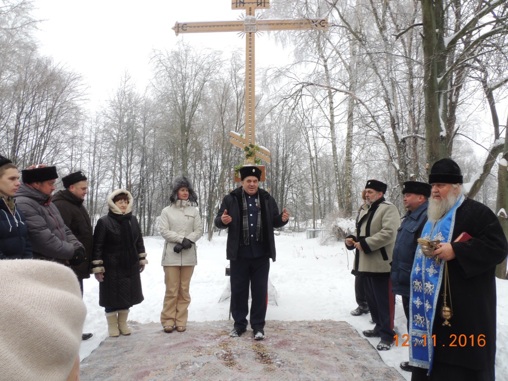 Поклонный крест в селе Старое Мелково