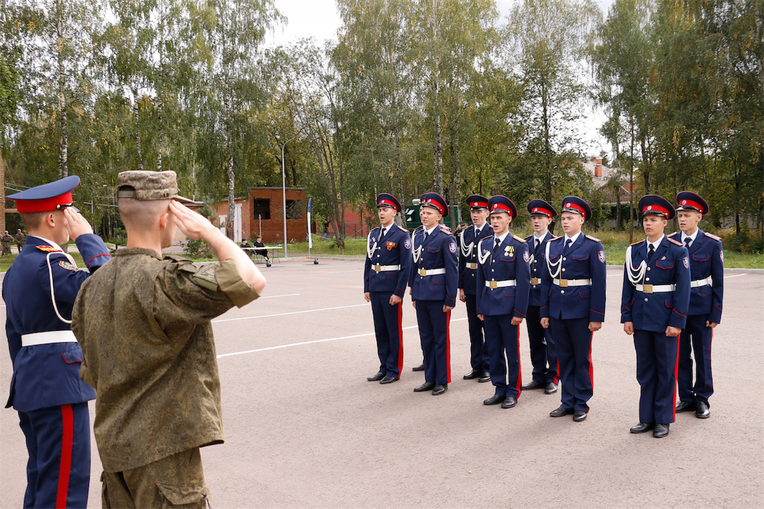 Всероссийская спартакиада казачьей молодежи среди команд ВКО ЦКВ