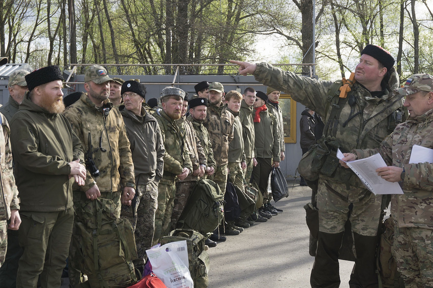 Военно-полевые сборы казаков прошли в Москве и Московской области.