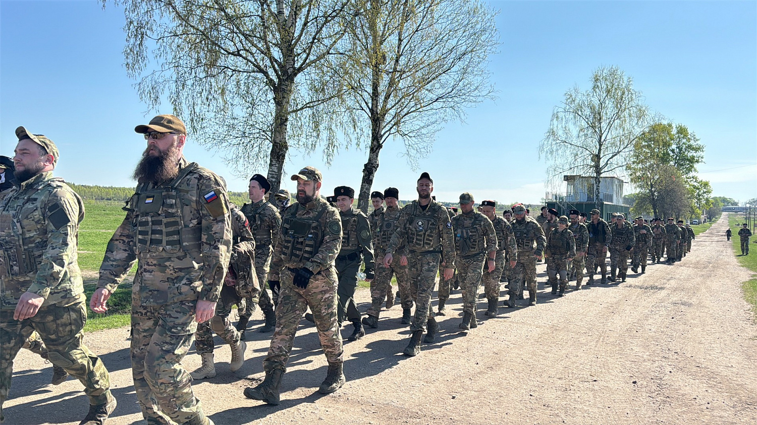 Военно-полевые сборы казаков прошли в Москве и Московской области.