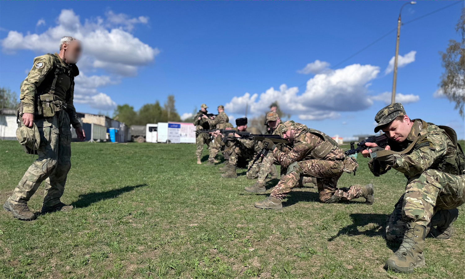 Военно-полевые сборы казаков прошли в Москве и Московской области.