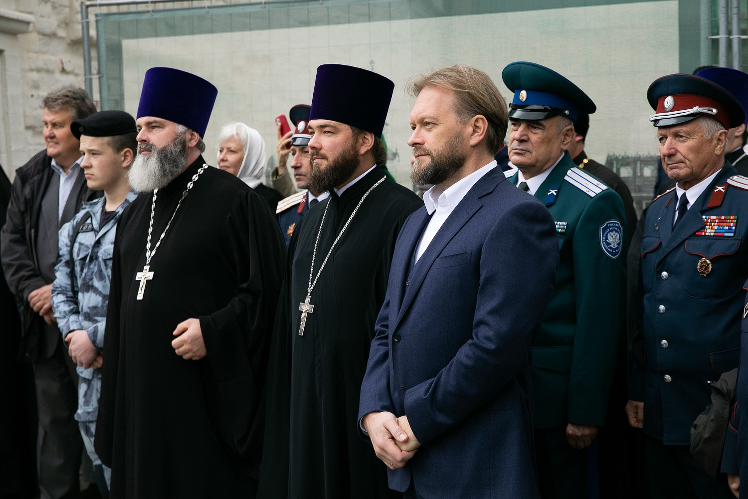 Патриаршее богослужение в Донском монастыре