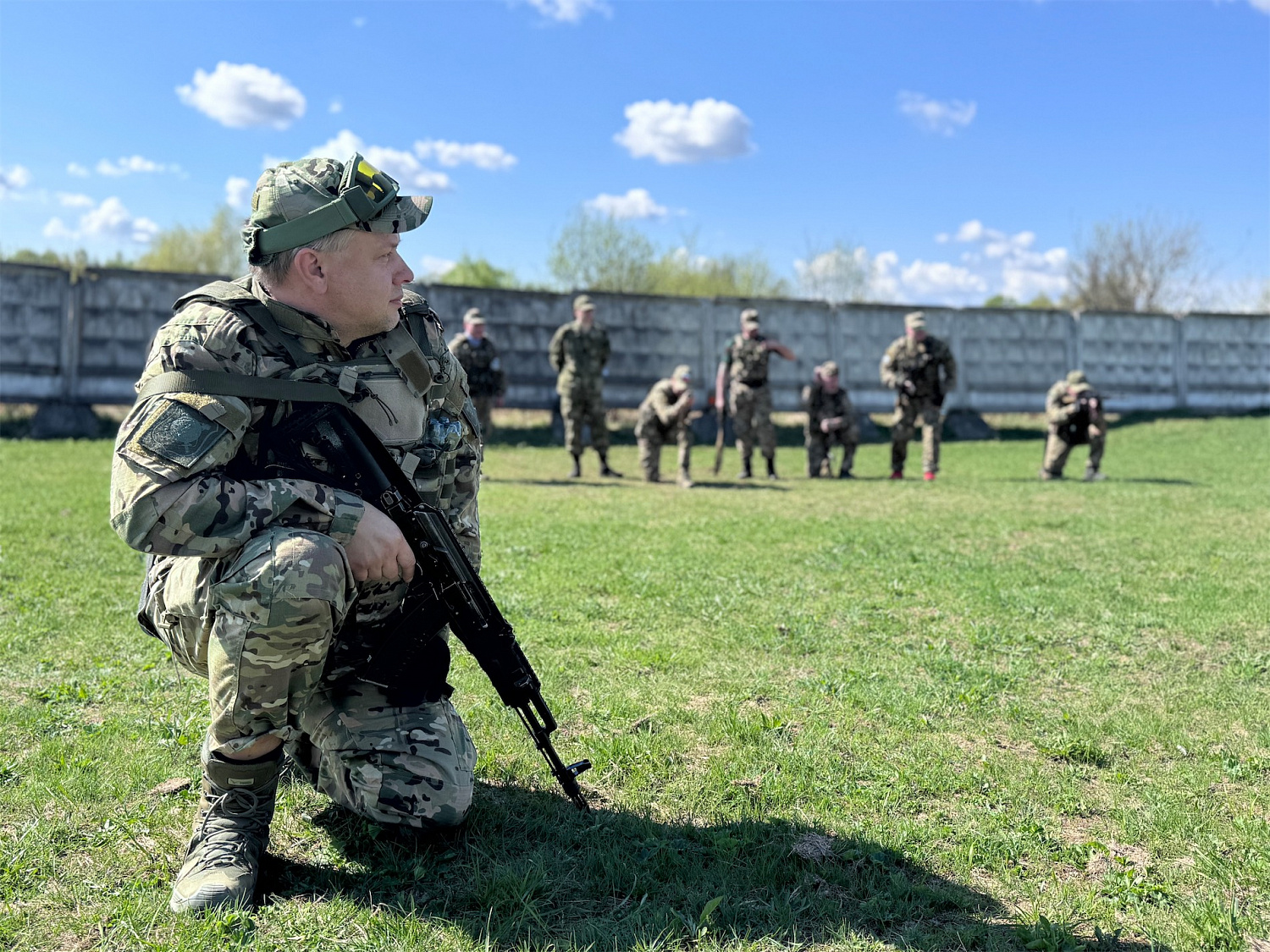 Военно-полевые сборы казаков прошли в Москве и Московской области.