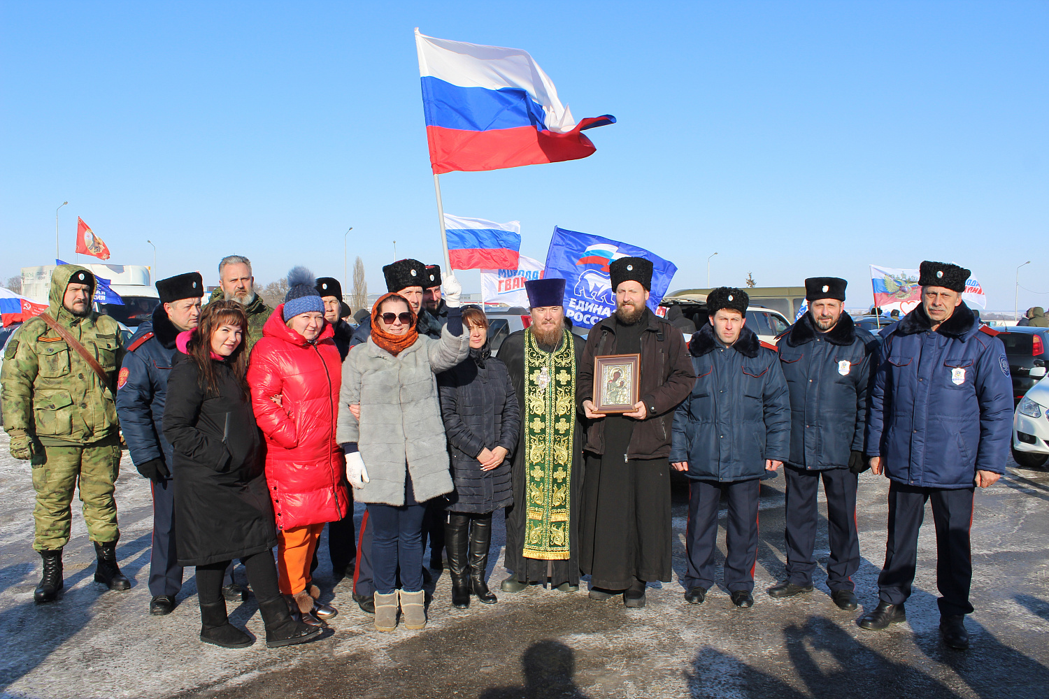 Автопробег ко Дню защитника Отечества