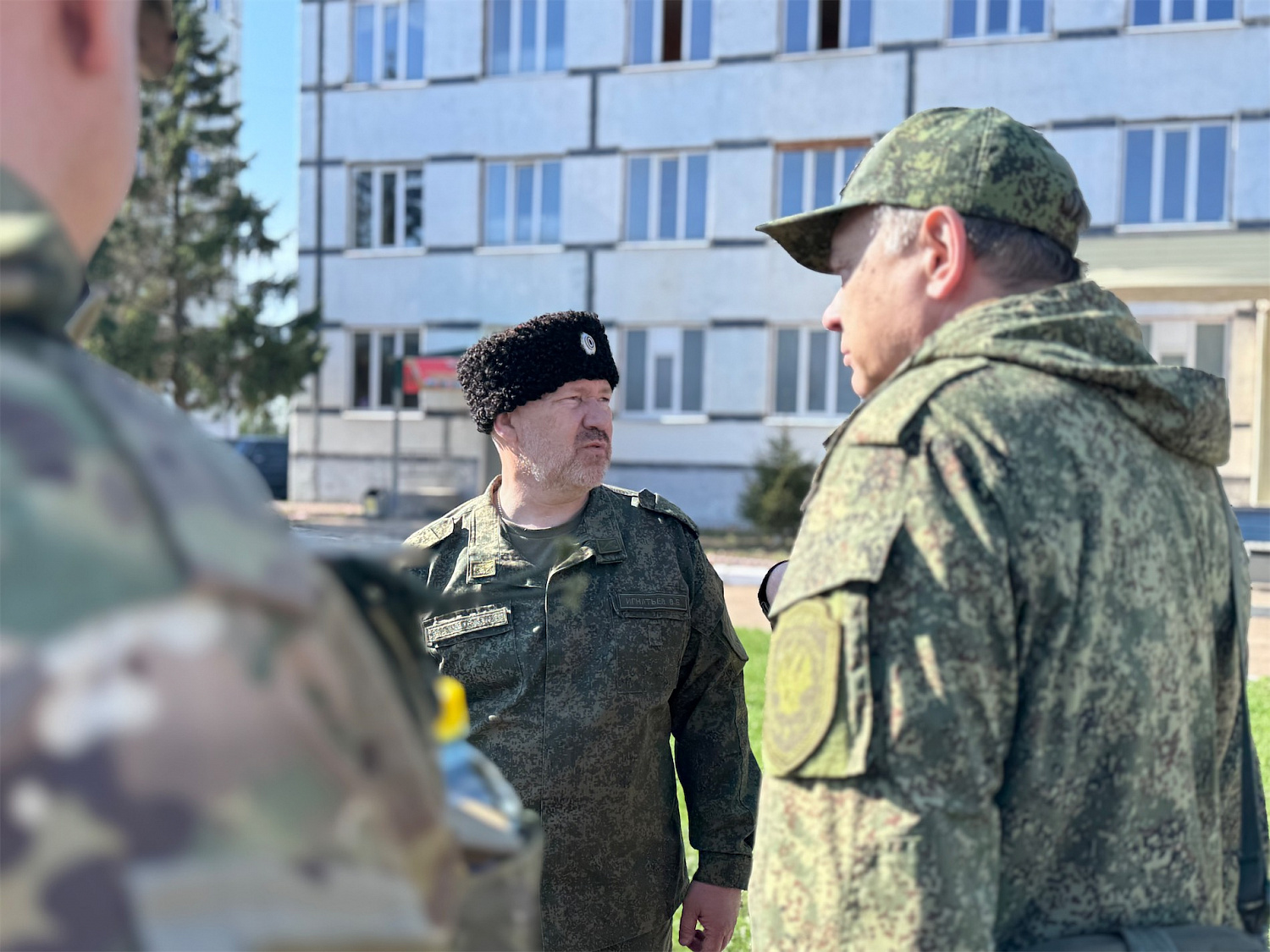 Военно-полевые сборы казаков прошли в Москве и Московской области.