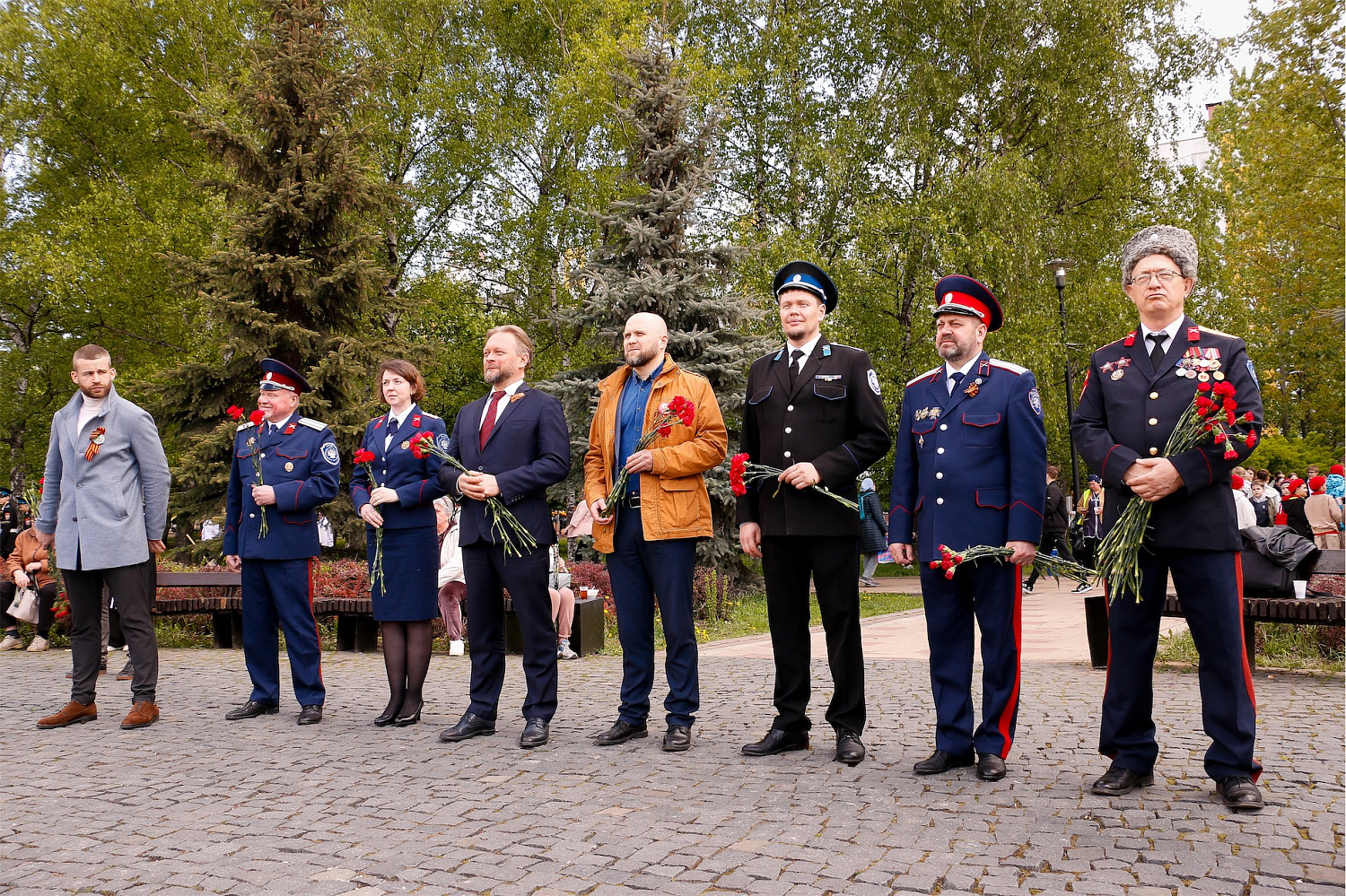 В Москве прошла акция «Цветы Победы»