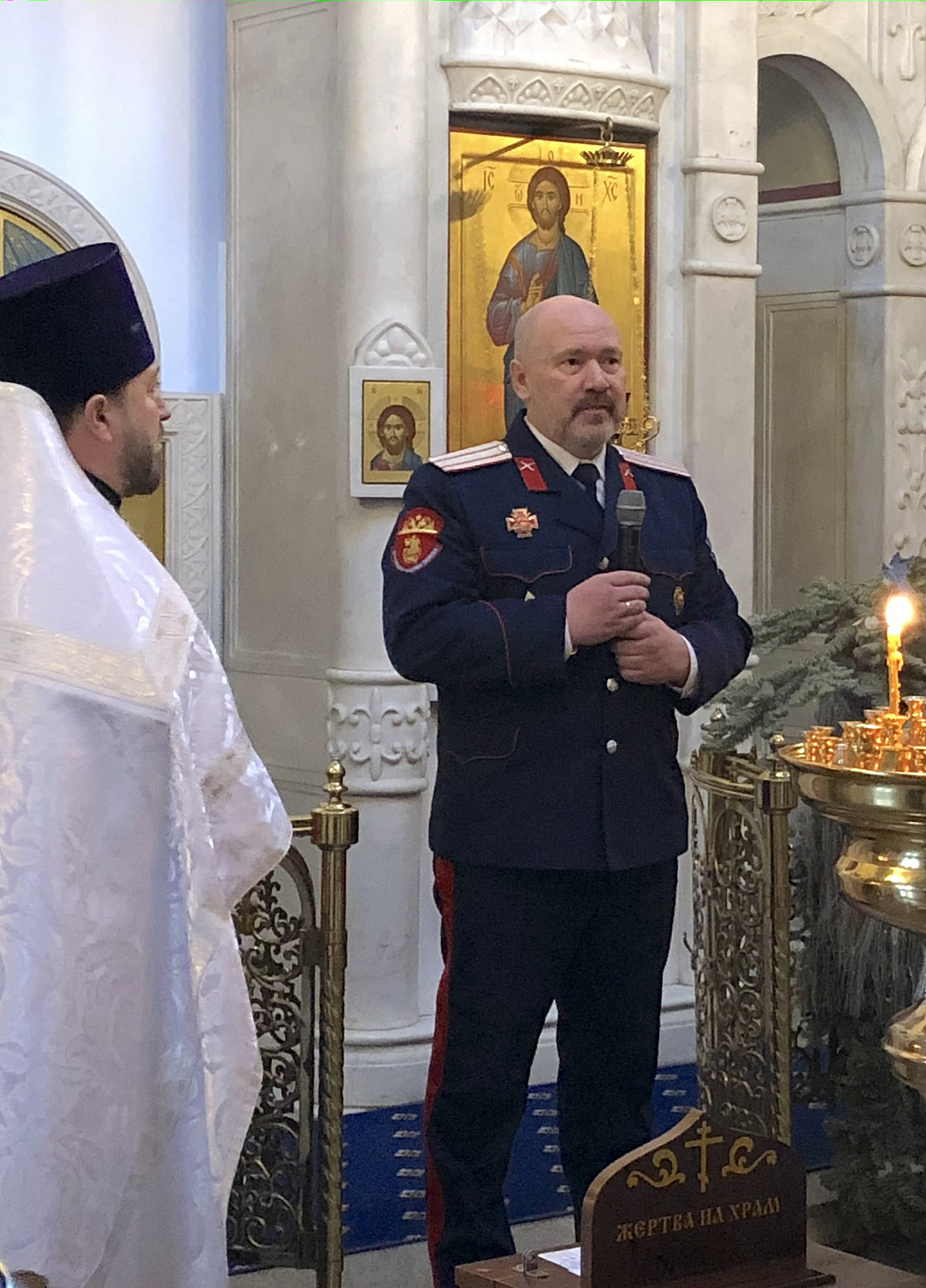 Храм объединил казаков