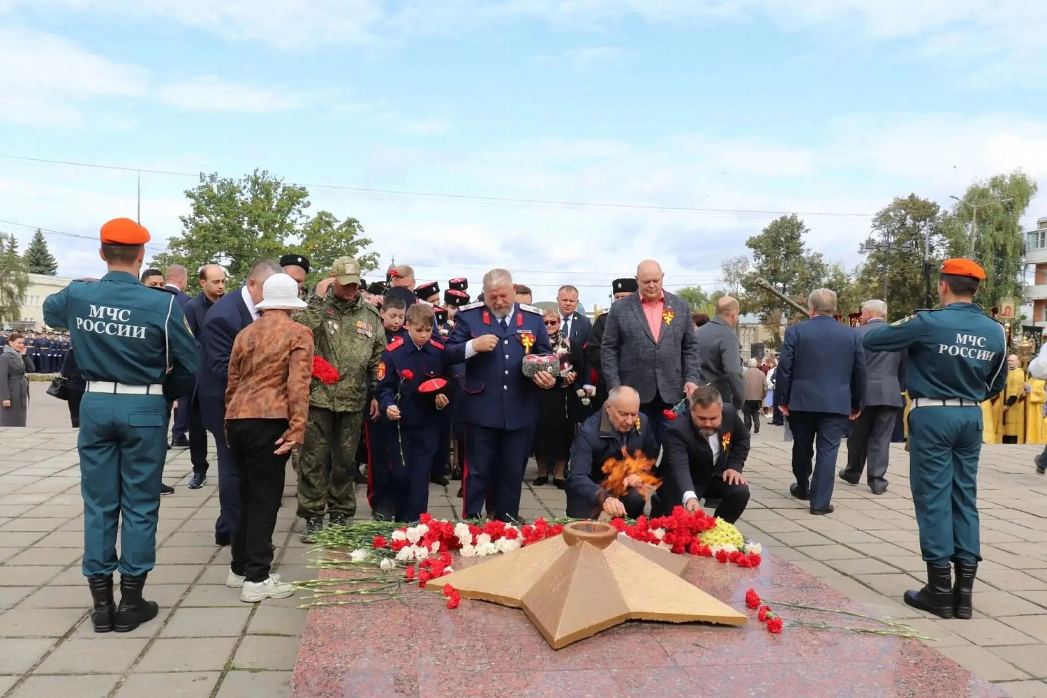 Казаки Богородского округа приняли участие в Крестном ходе