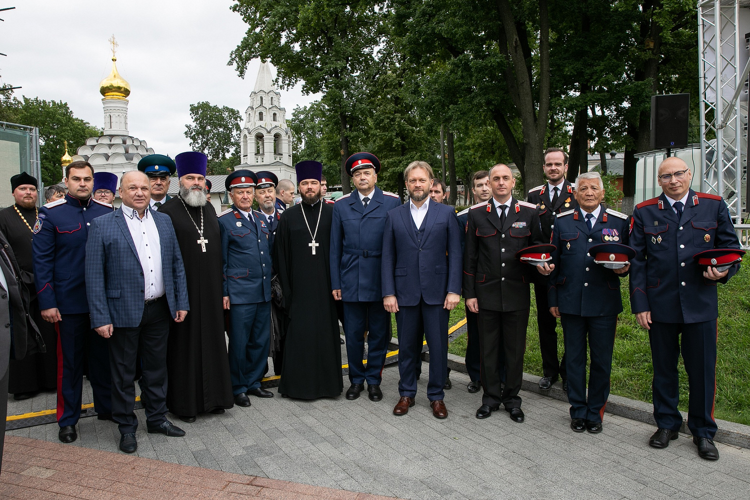 Патриаршее богослужение в Донском монастыре