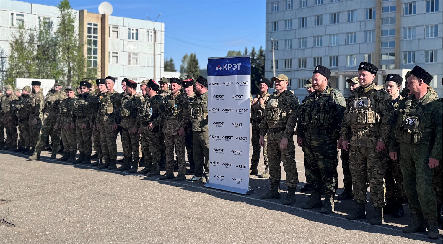 Военно-полевые сборы казаков прошли в Москве и Московской области.