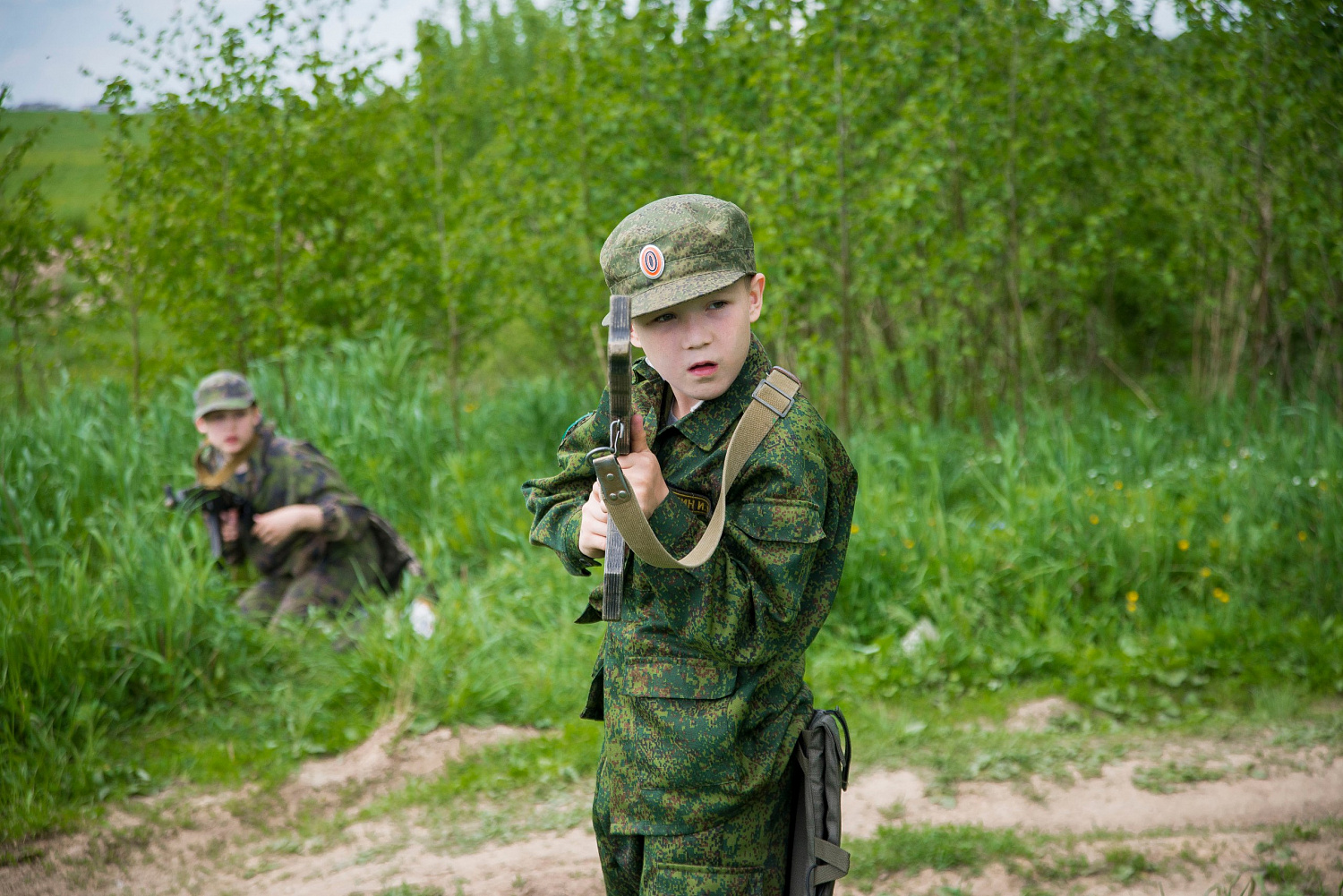 Полевой выход для казачат